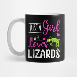 Just A Girl Who Loves Lizards Owner Gift Mug